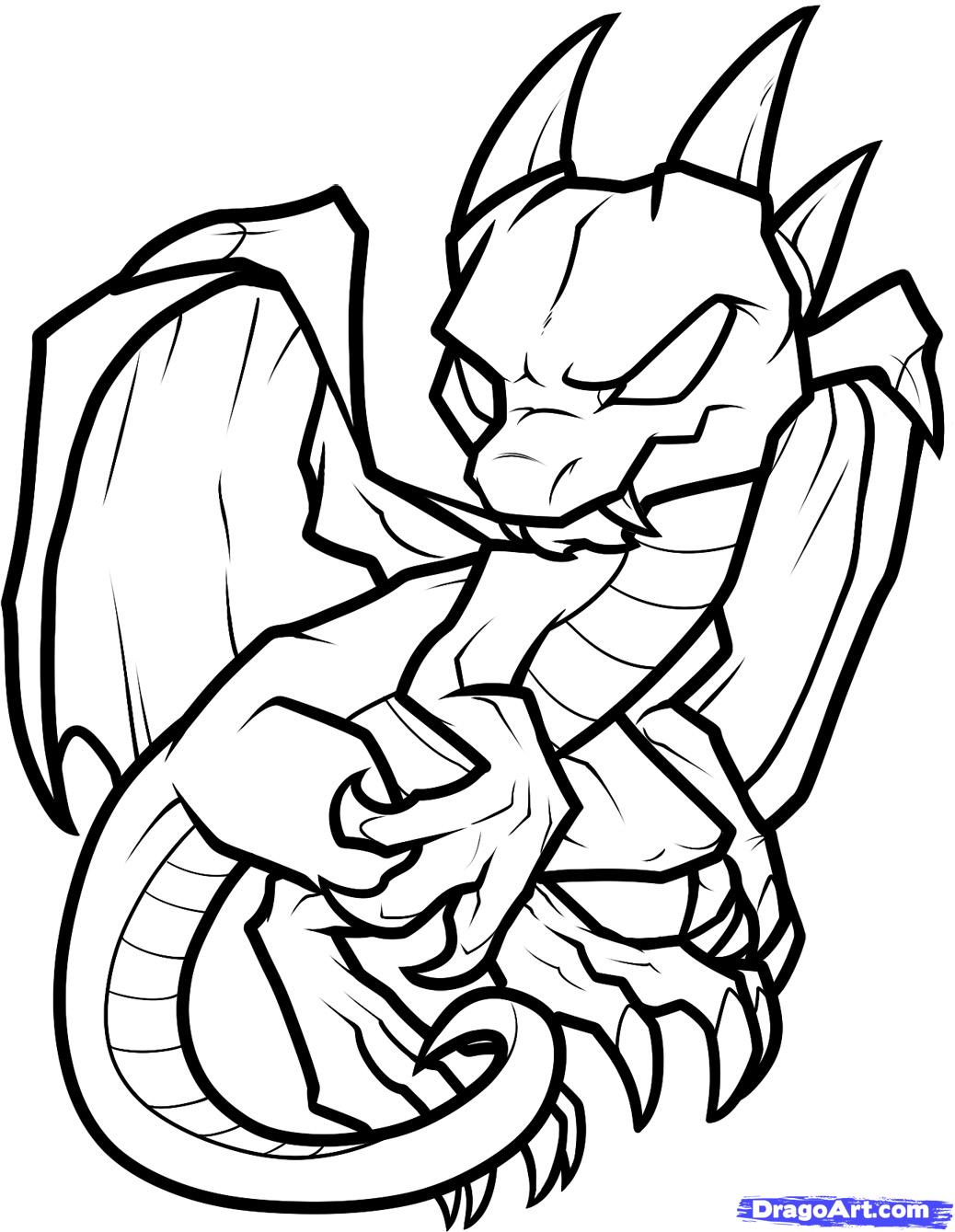 45 Bad Dragon Coloring Book 12