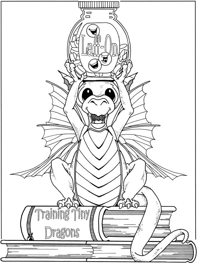 45 Bad Dragon Coloring Book 38