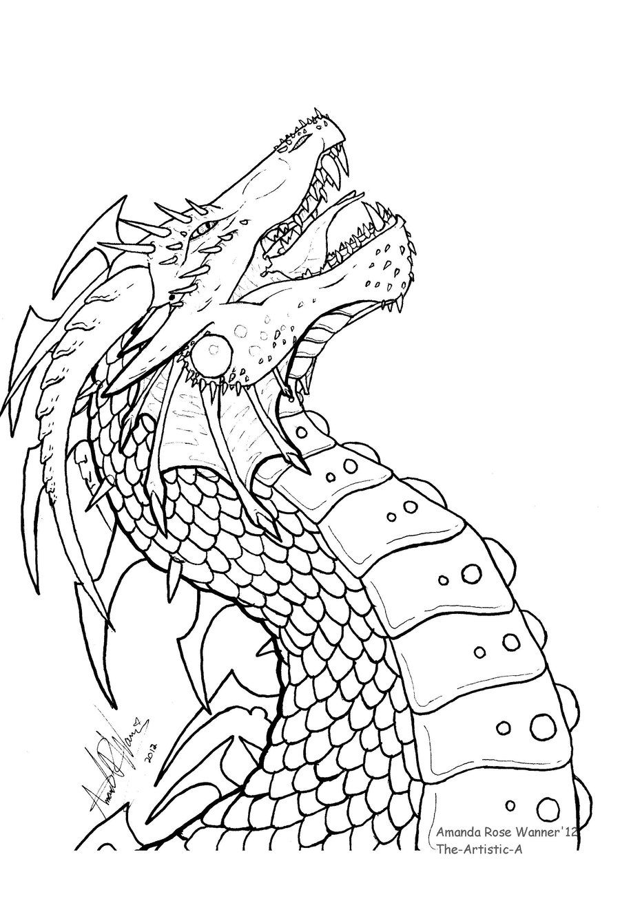 45 Bad Dragon Coloring Book 51