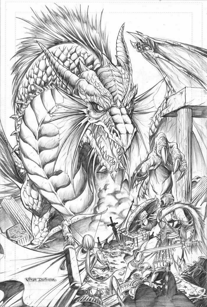 45 Bad Dragon Coloring Book 54