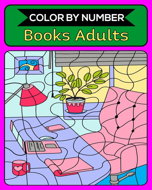 45 Color By Number Books For Adults 18