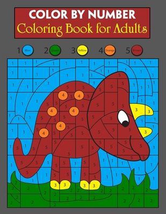 45 Color By Number Books For Adults 2