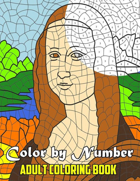 45 Color By Number Books For Adults 42