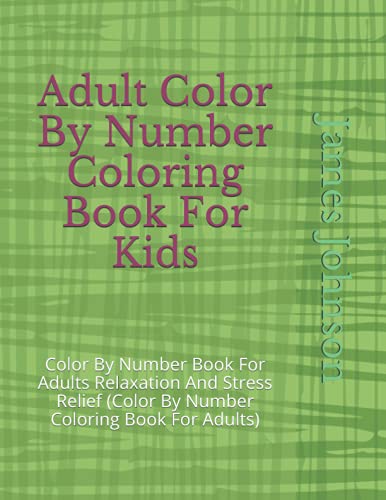 45 Color By Number Books For Adults 45