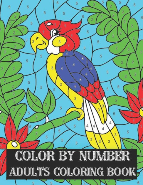 45 Color By Number Books For Adults 50