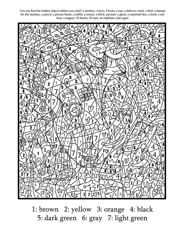 45 Coloring By Numbers Books For Adults 21