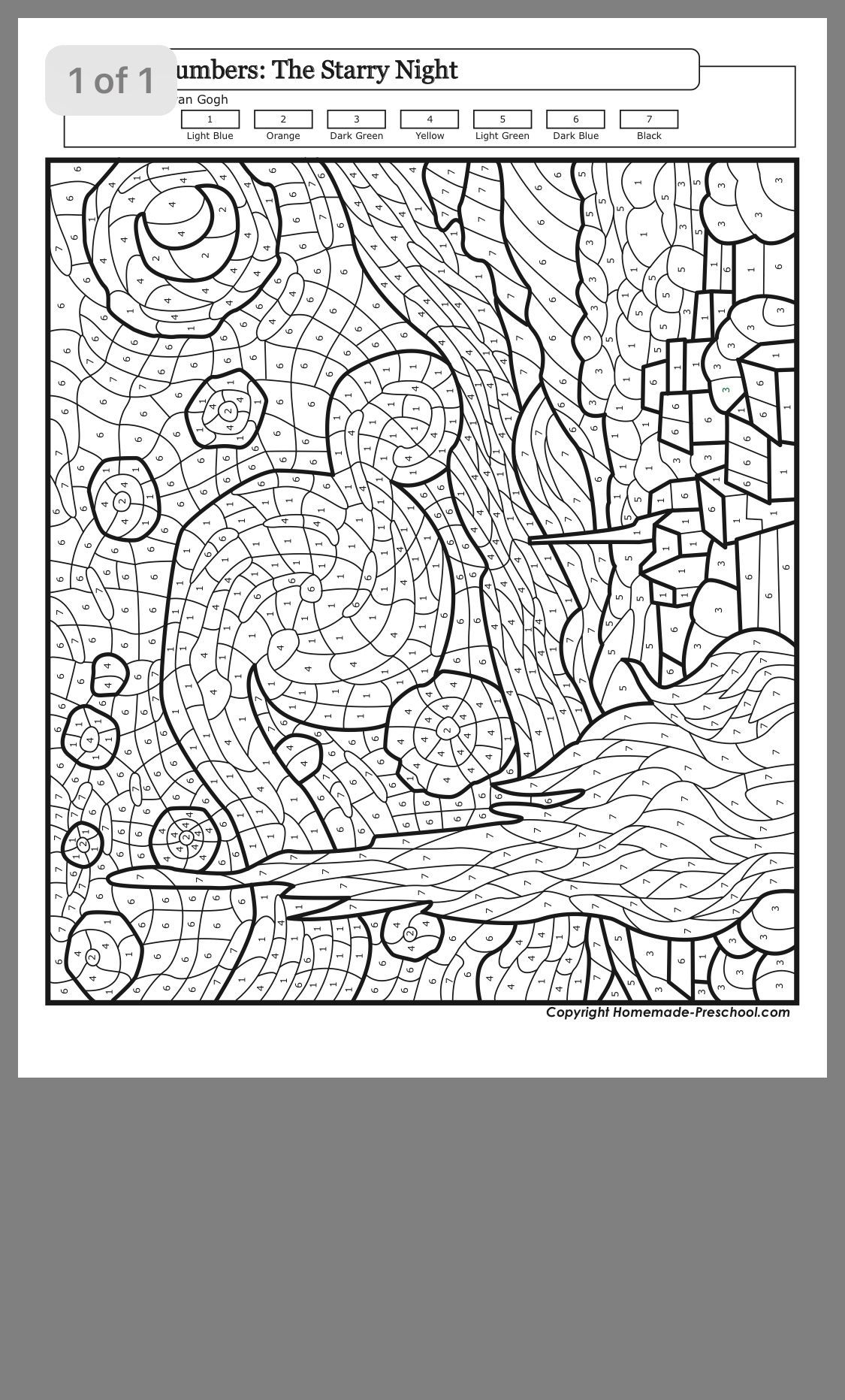 45 Coloring By Numbers Books For Adults 64