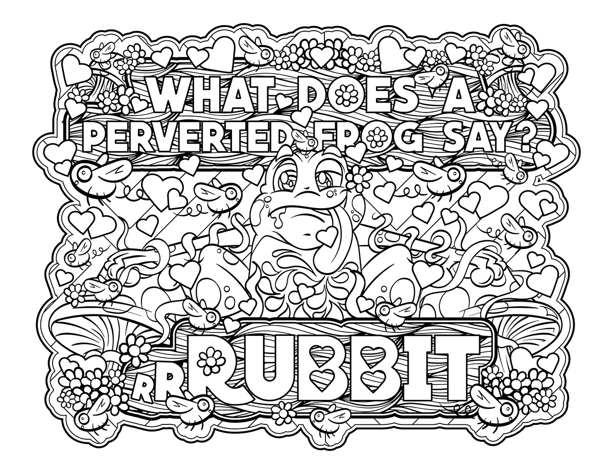 45 Dirty Coloring Book Pages 18