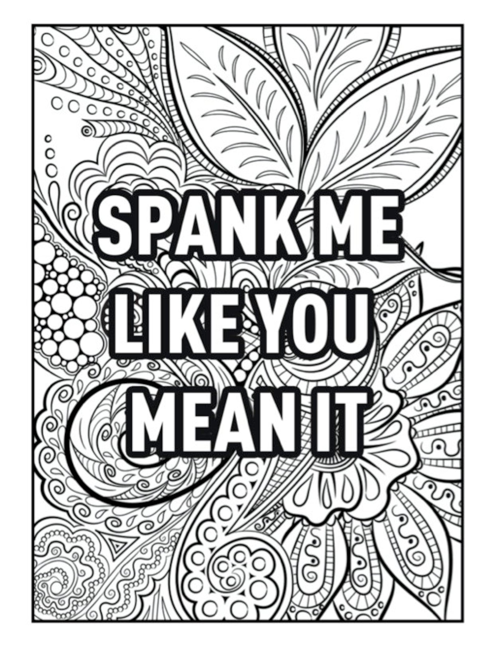 45 Dirty Coloring Book Pages 22