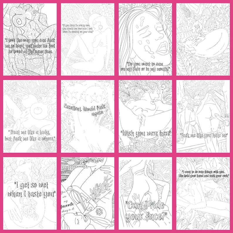 45 Dirty Coloring Book Pages 44