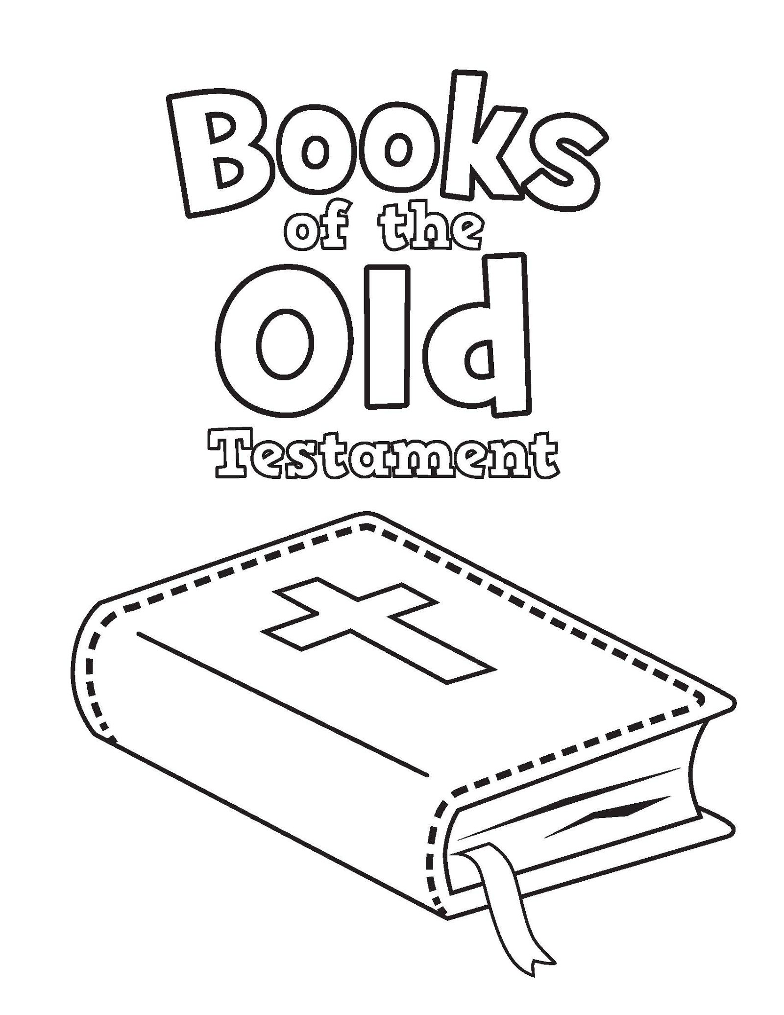 50 Books Of The Bible Coloring Pages 1