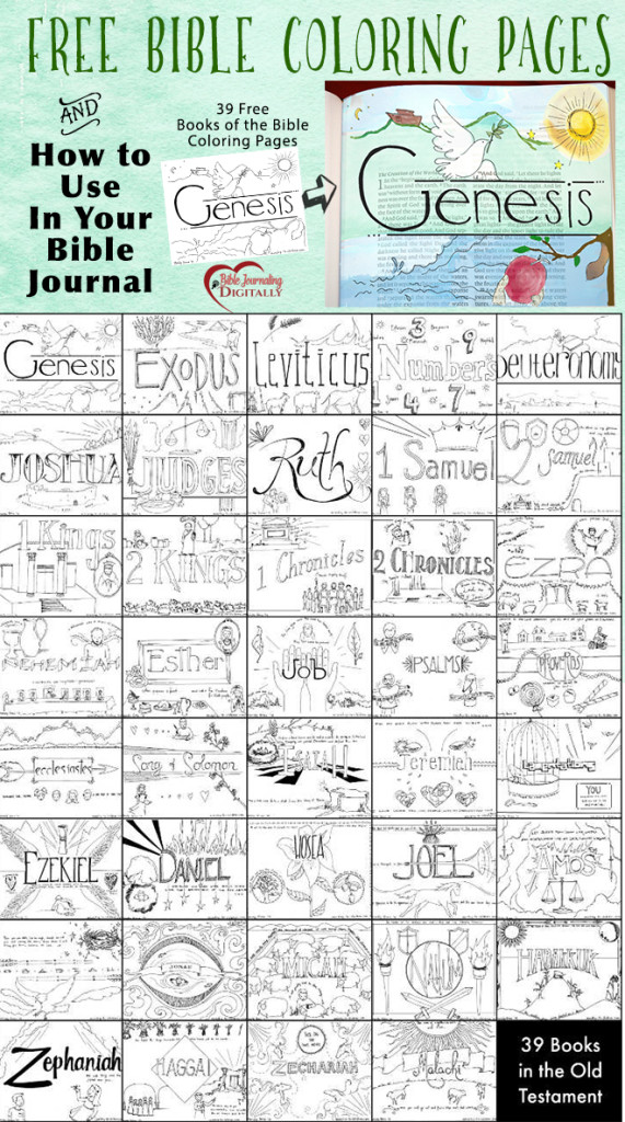 50 Books Of The Bible Coloring Pages 55