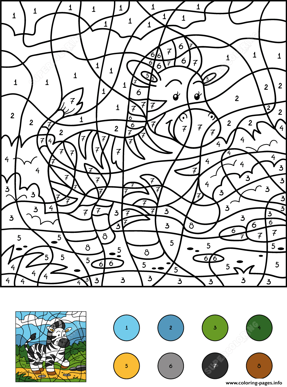 50 Color By Number Coloring Book 57