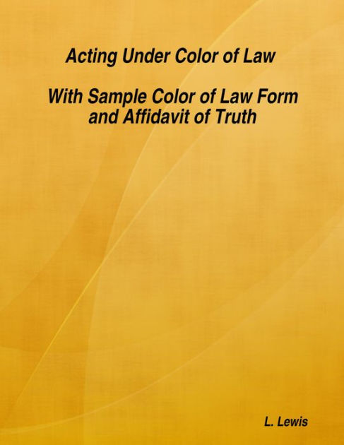 50 Color Of Law Book 44