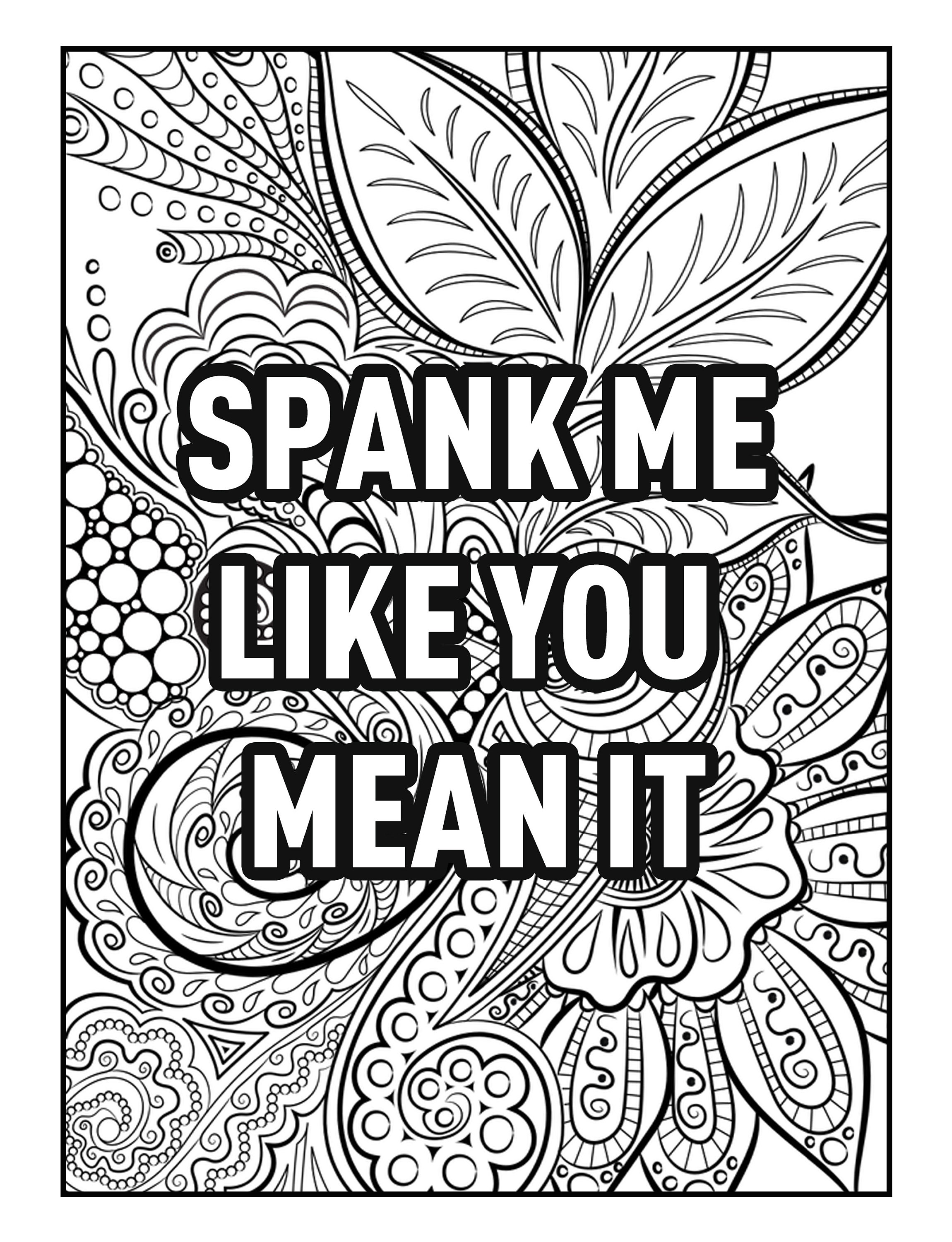 50 Dirty Little Dirty Coloring Book Pages 38