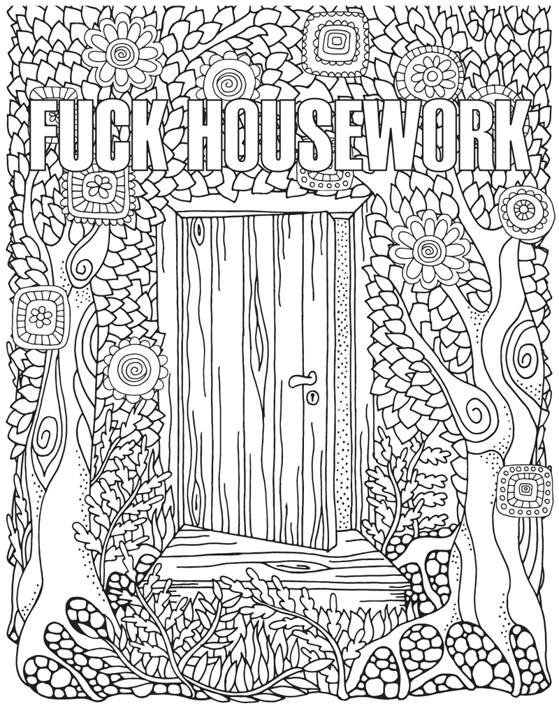 50 Dirty Little Dirty Coloring Book Pages 46