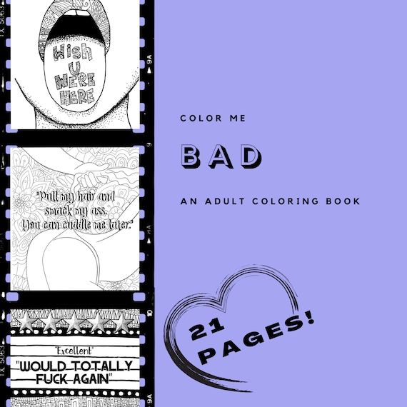 50 Dirty Little Dirty Coloring Book Pages 7