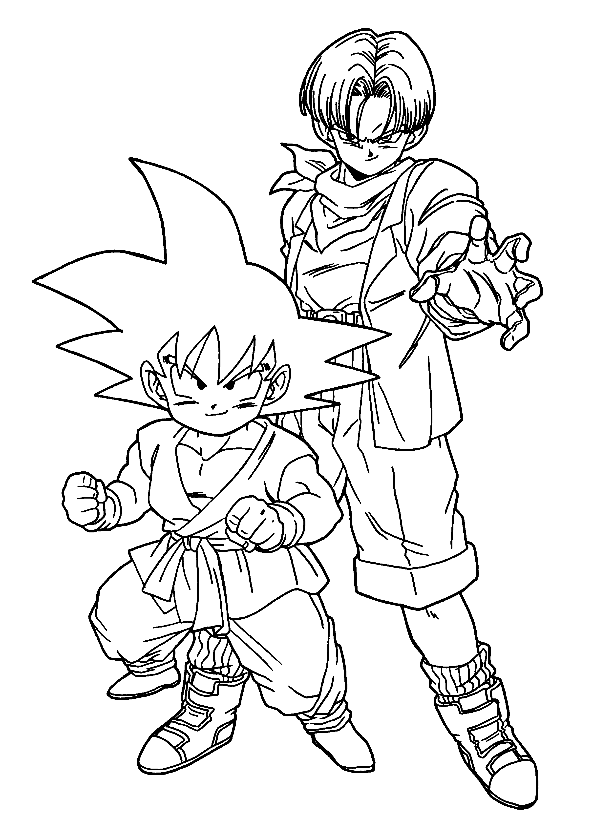 50 Dragon Ball Z Coloring Book 10