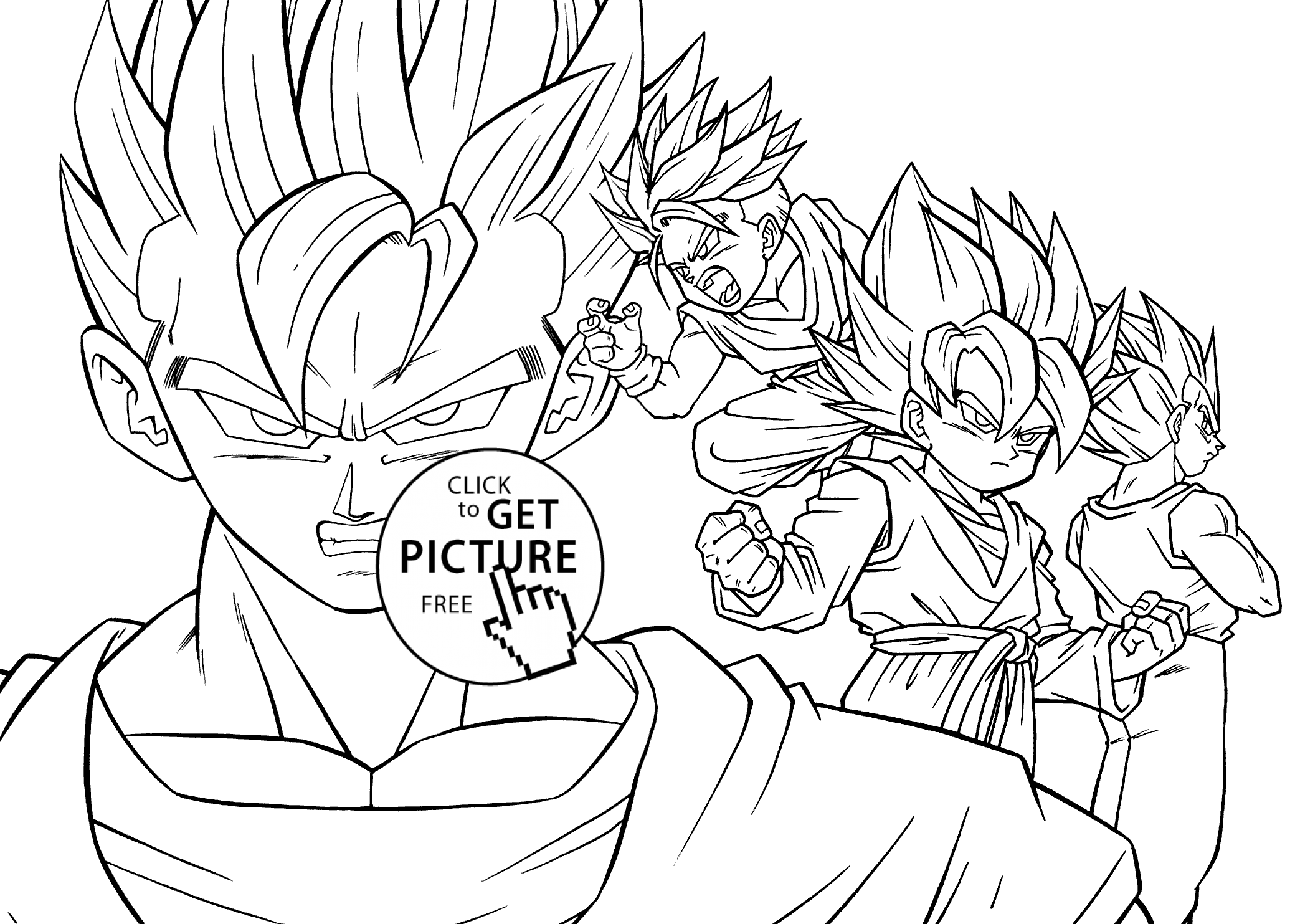 50 Dragon Ball Z Coloring Book 36