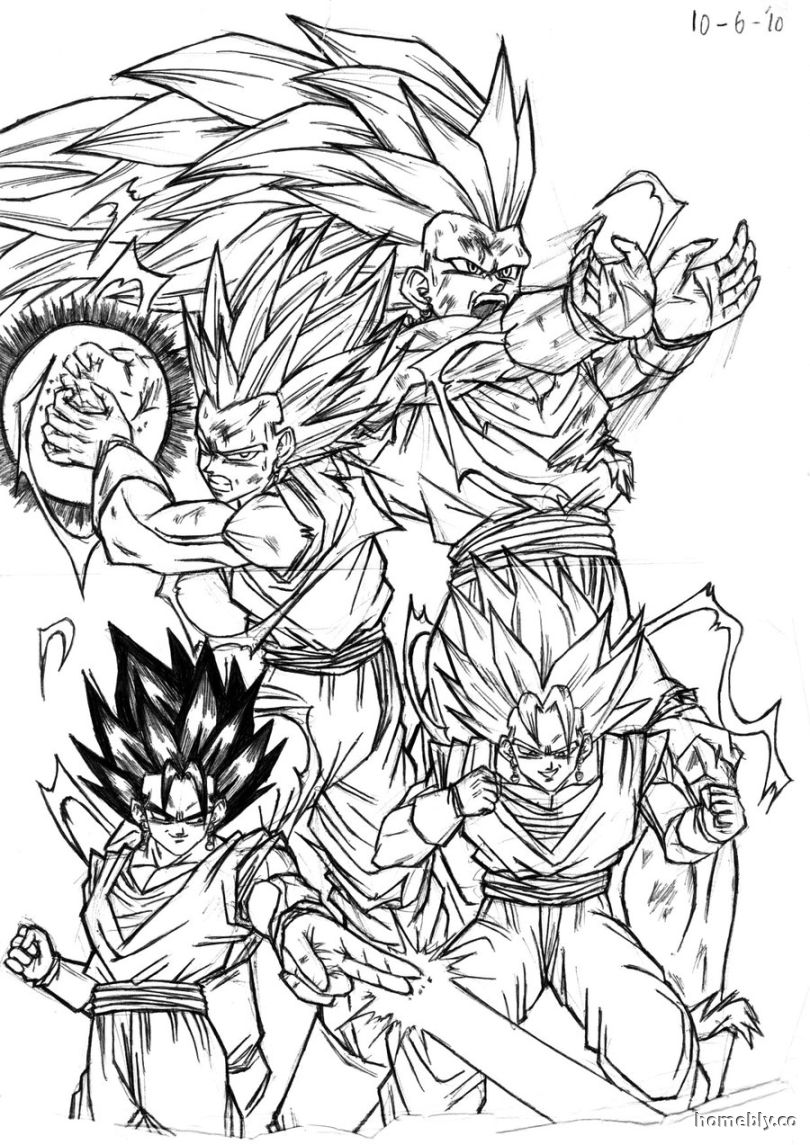 50 Dragon Ball Z Coloring Book 46