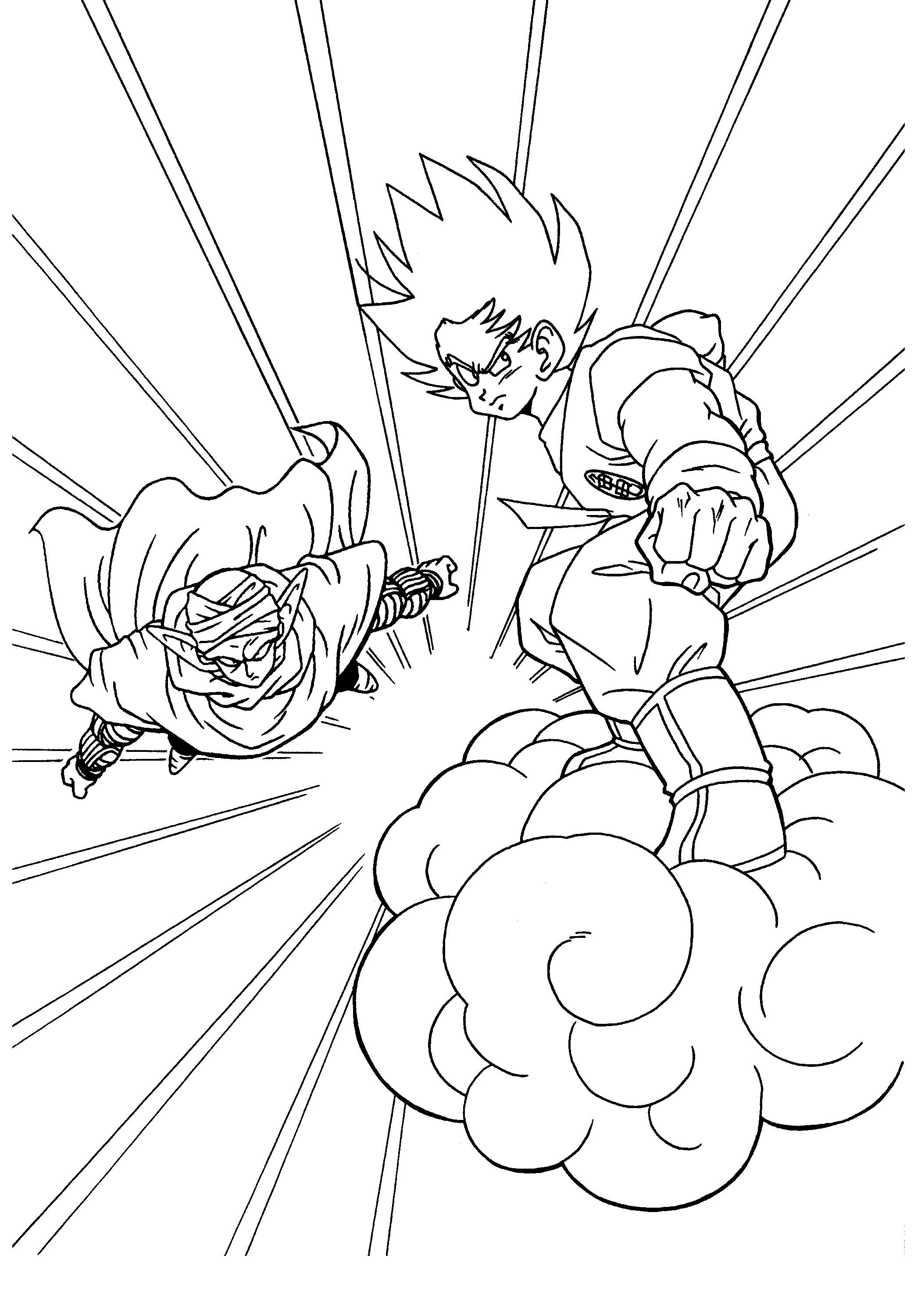 50 Dragon Ball Z Coloring Book 50