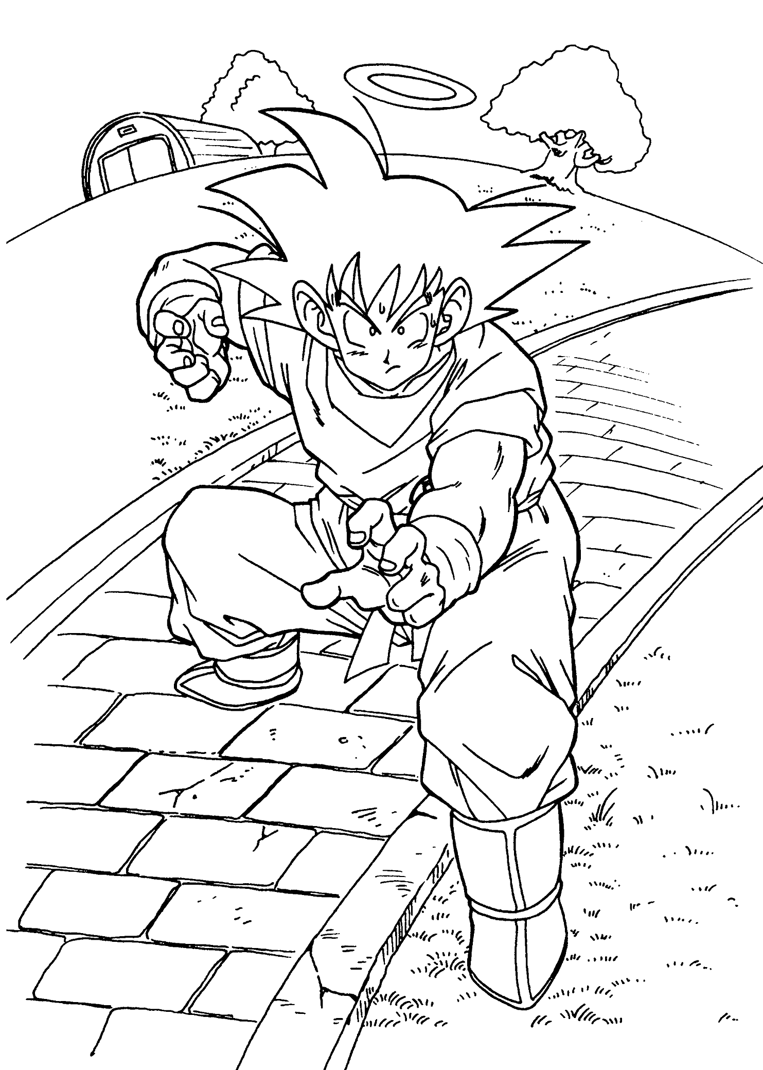 50 Dragon Ball Z Coloring Book 7