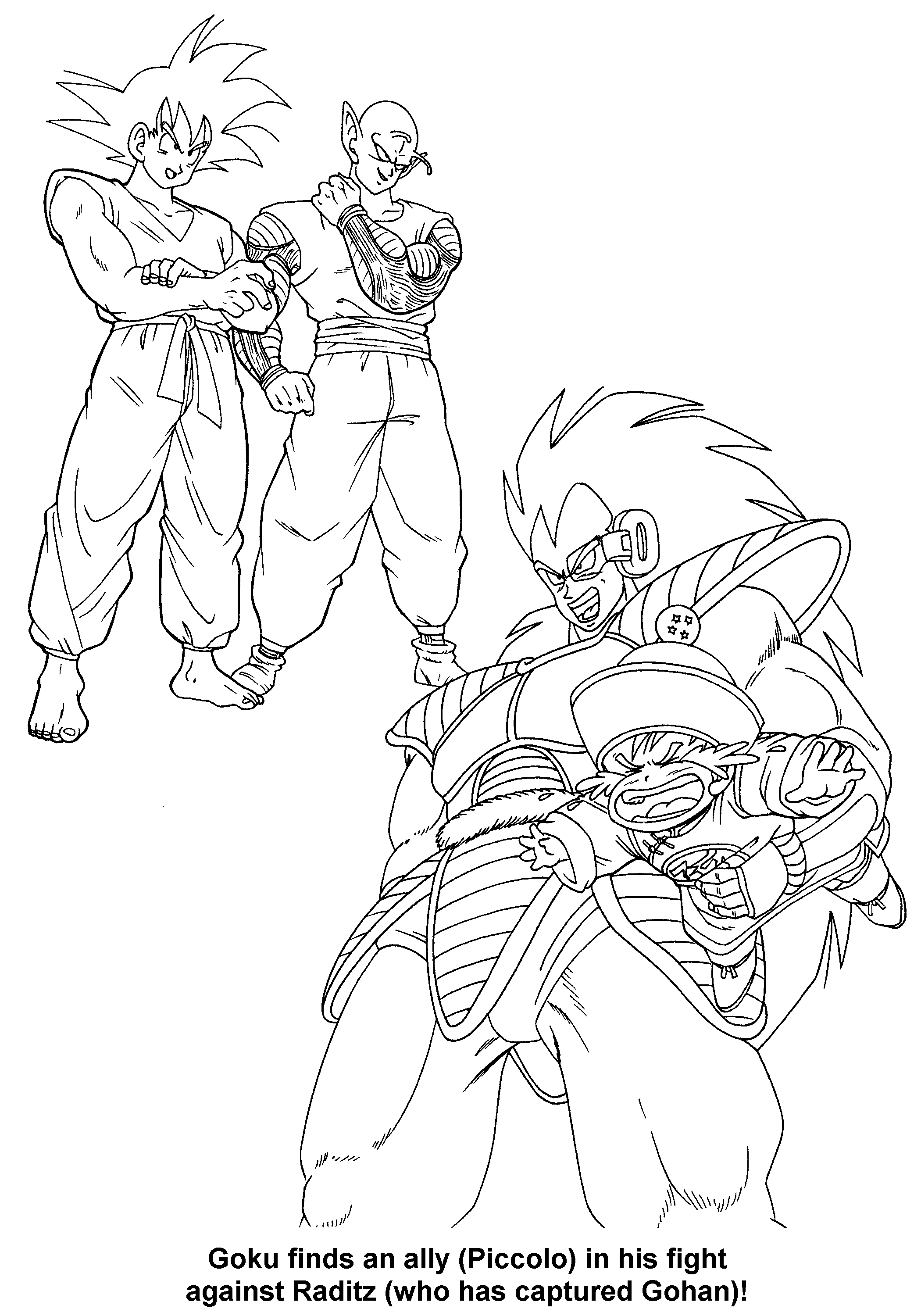 50 Dragon Ball Z Coloring Book 8