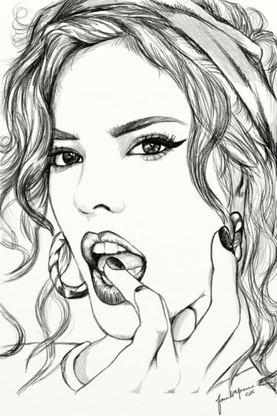 50 Erotic Coloring Book 55