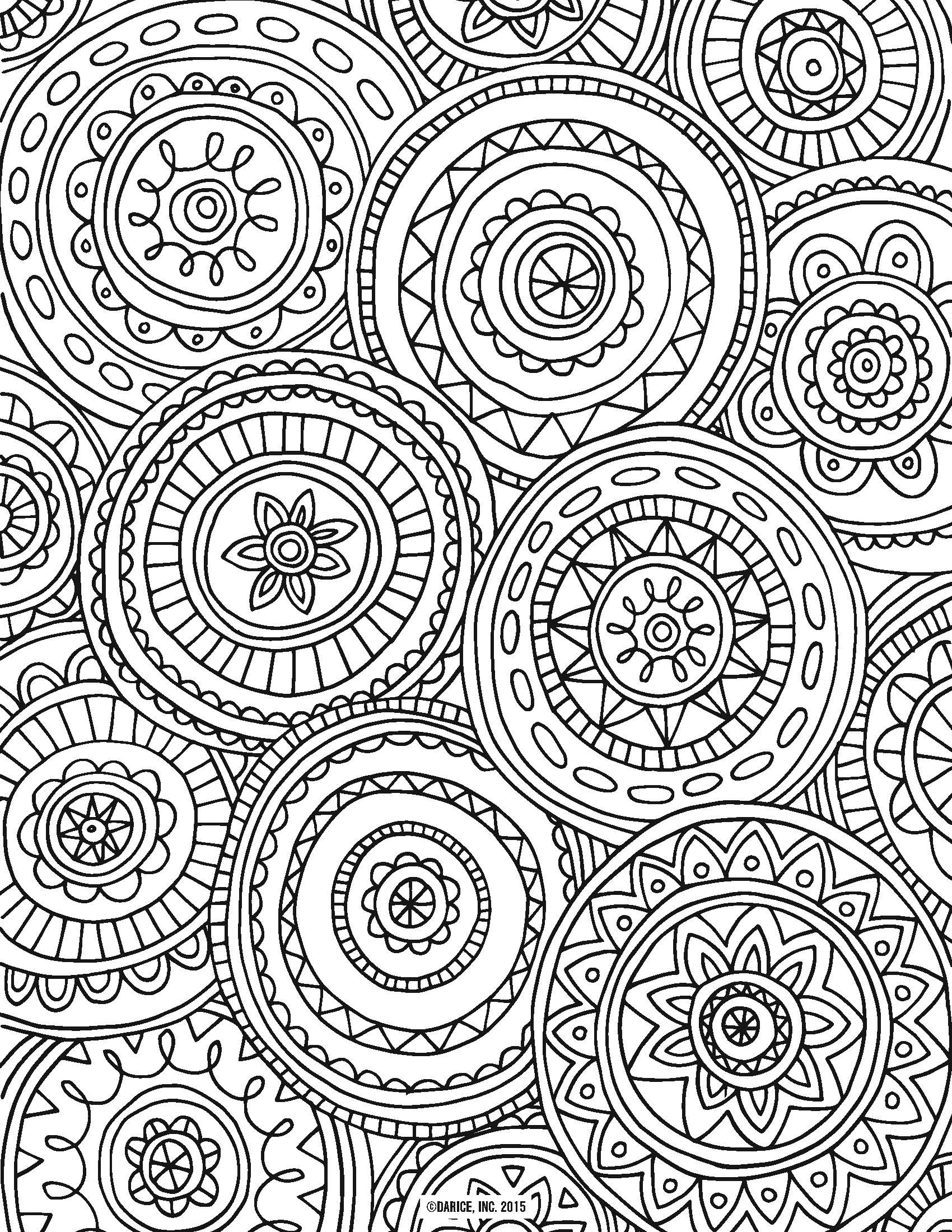 50 Free Printable Coloring Book Pages For Adults 14