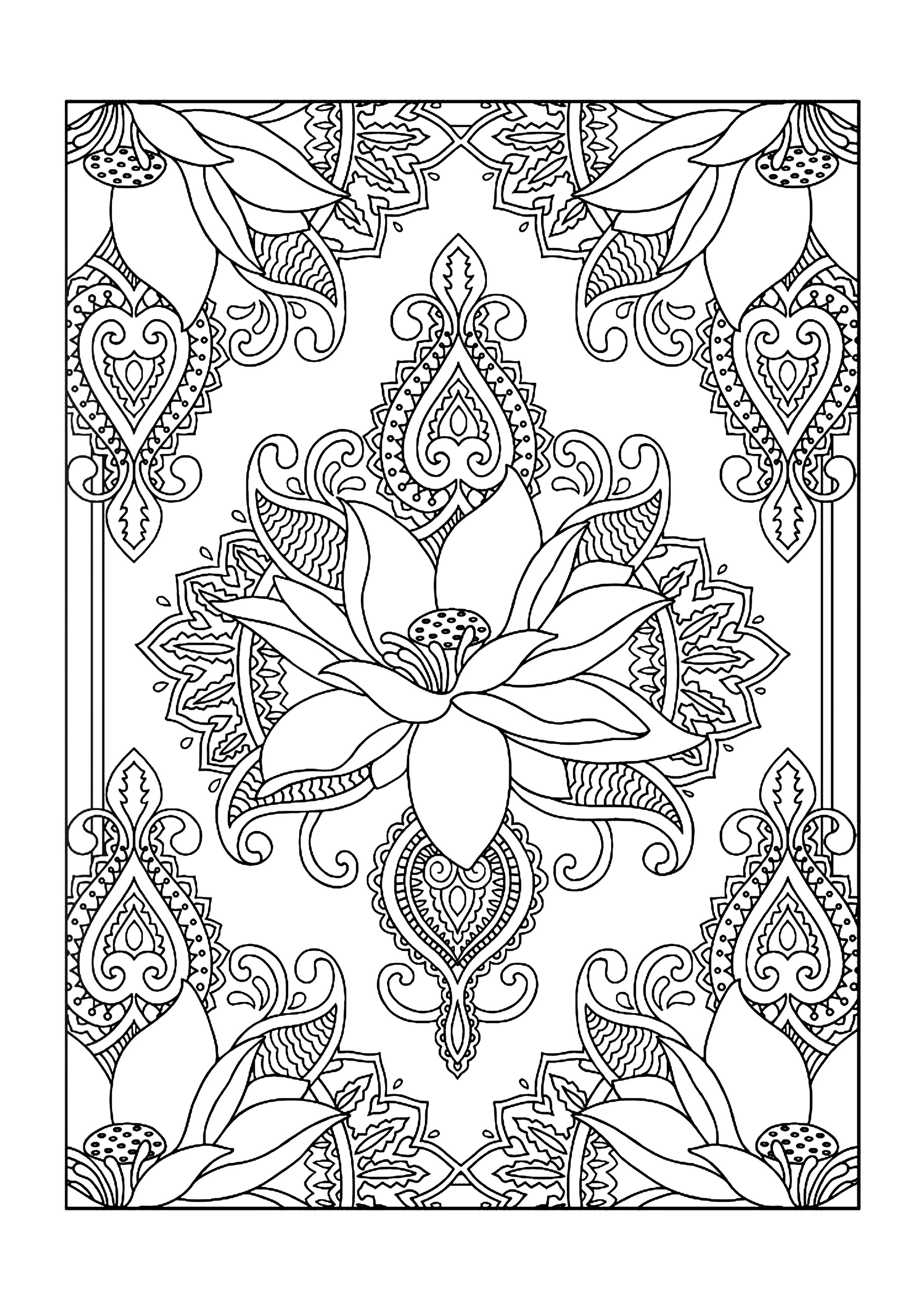 50 Free Printable Coloring Book Pages For Adults 16