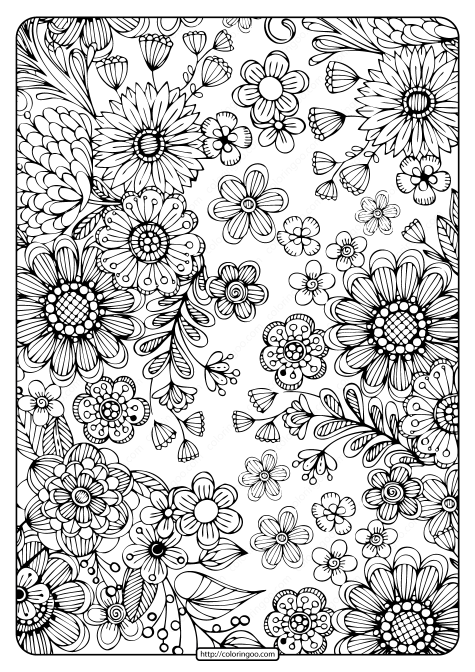 50 Free Printable Coloring Book Pages For Adults 20