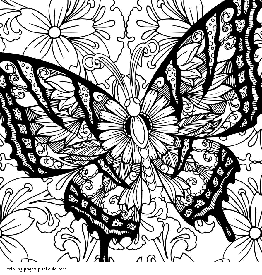 50 Free Printable Coloring Book Pages For Adults 3