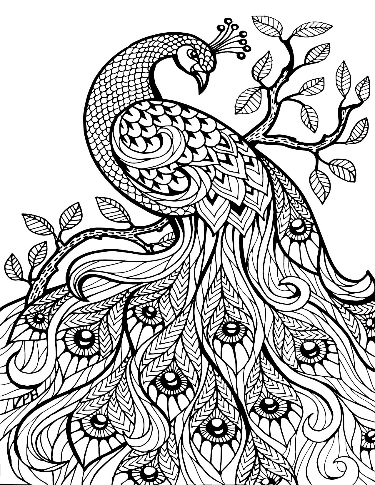 50 Free Printable Coloring Book Pages For Adults 39