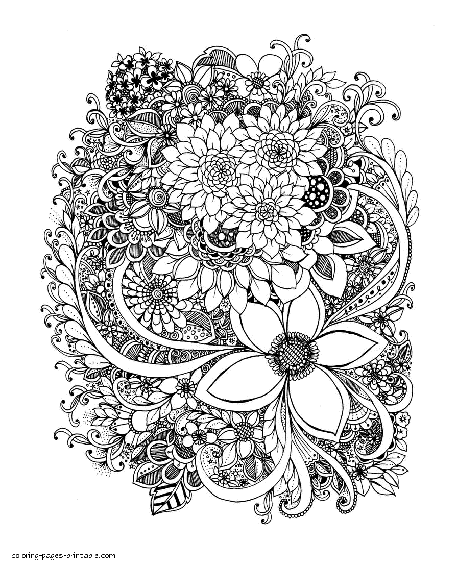 50 Free Printable Coloring Book Pages For Adults 5