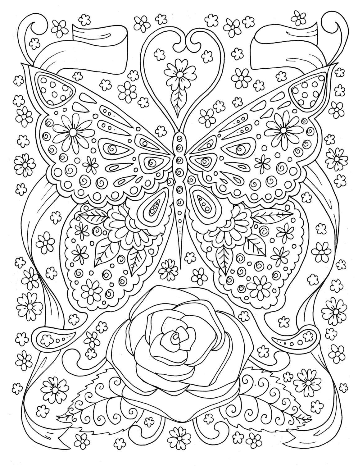 50 Free Printable Coloring Book Pages For Adults 63