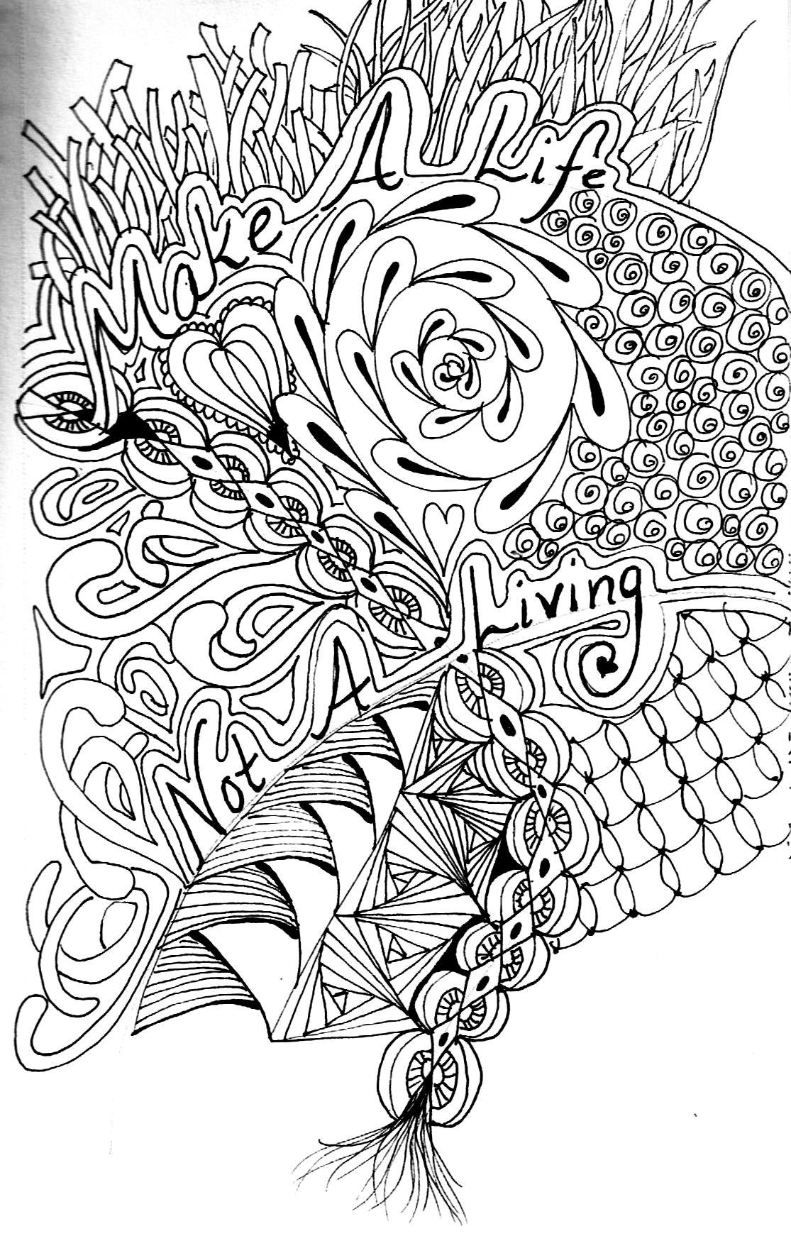 50 Free Printable Coloring Book Pages For Adults 66