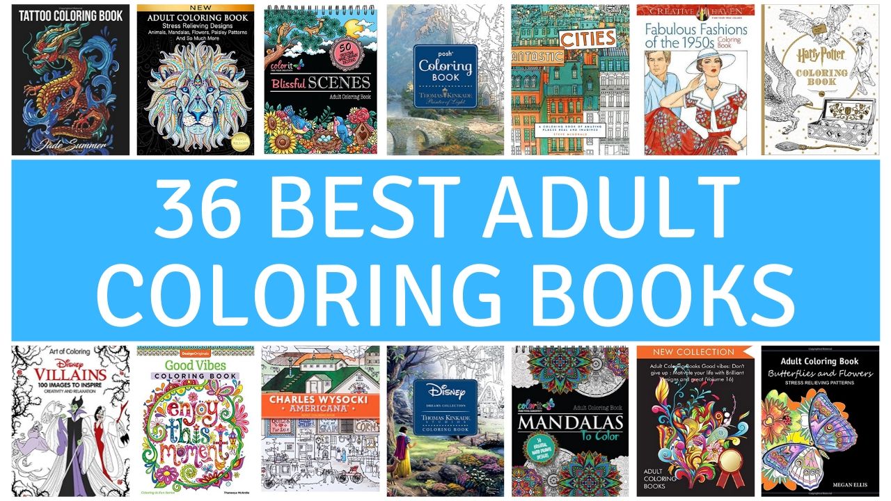 50 Great Adult Coloring Books 16