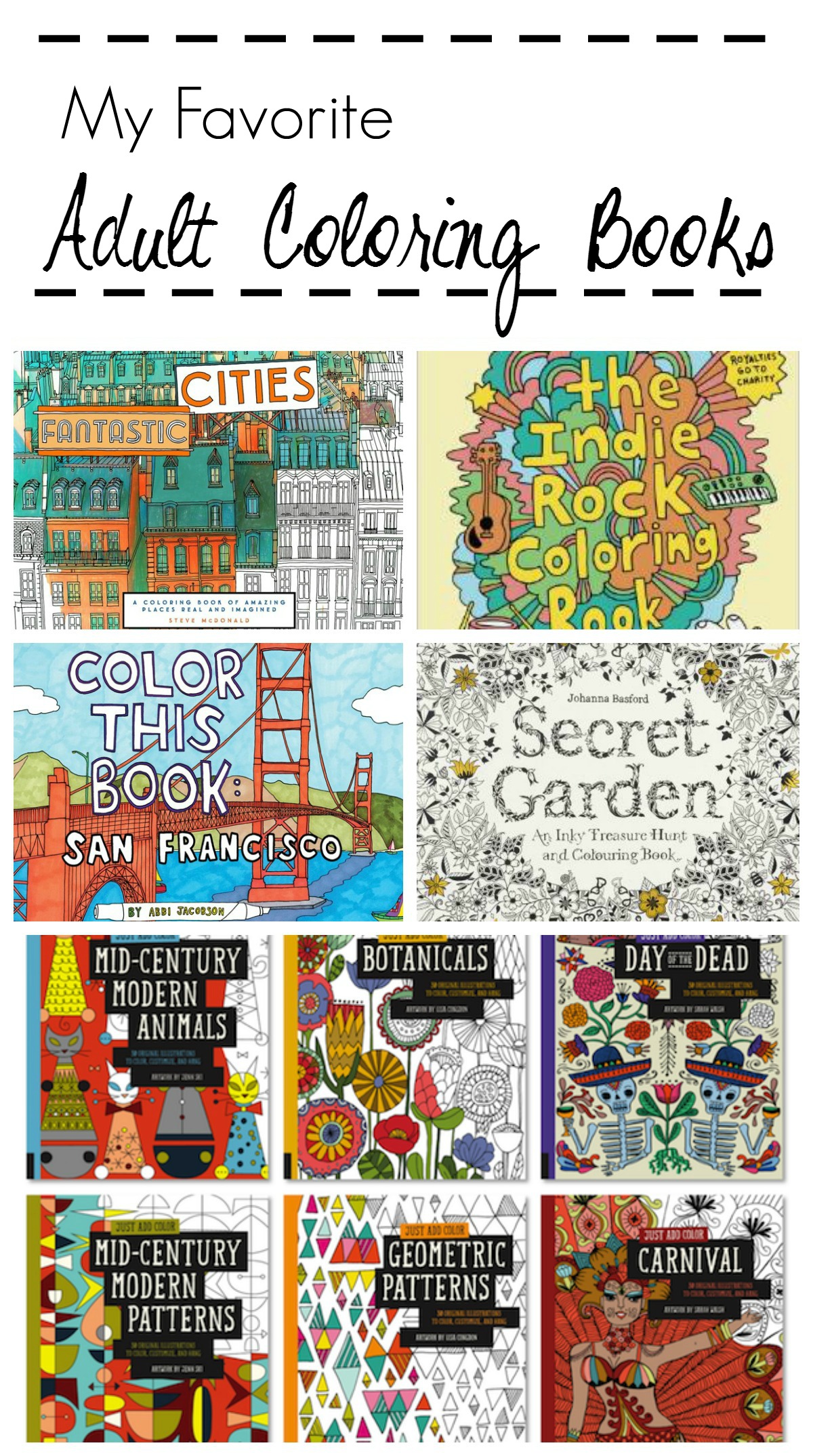 50 Great Adult Coloring Books 27