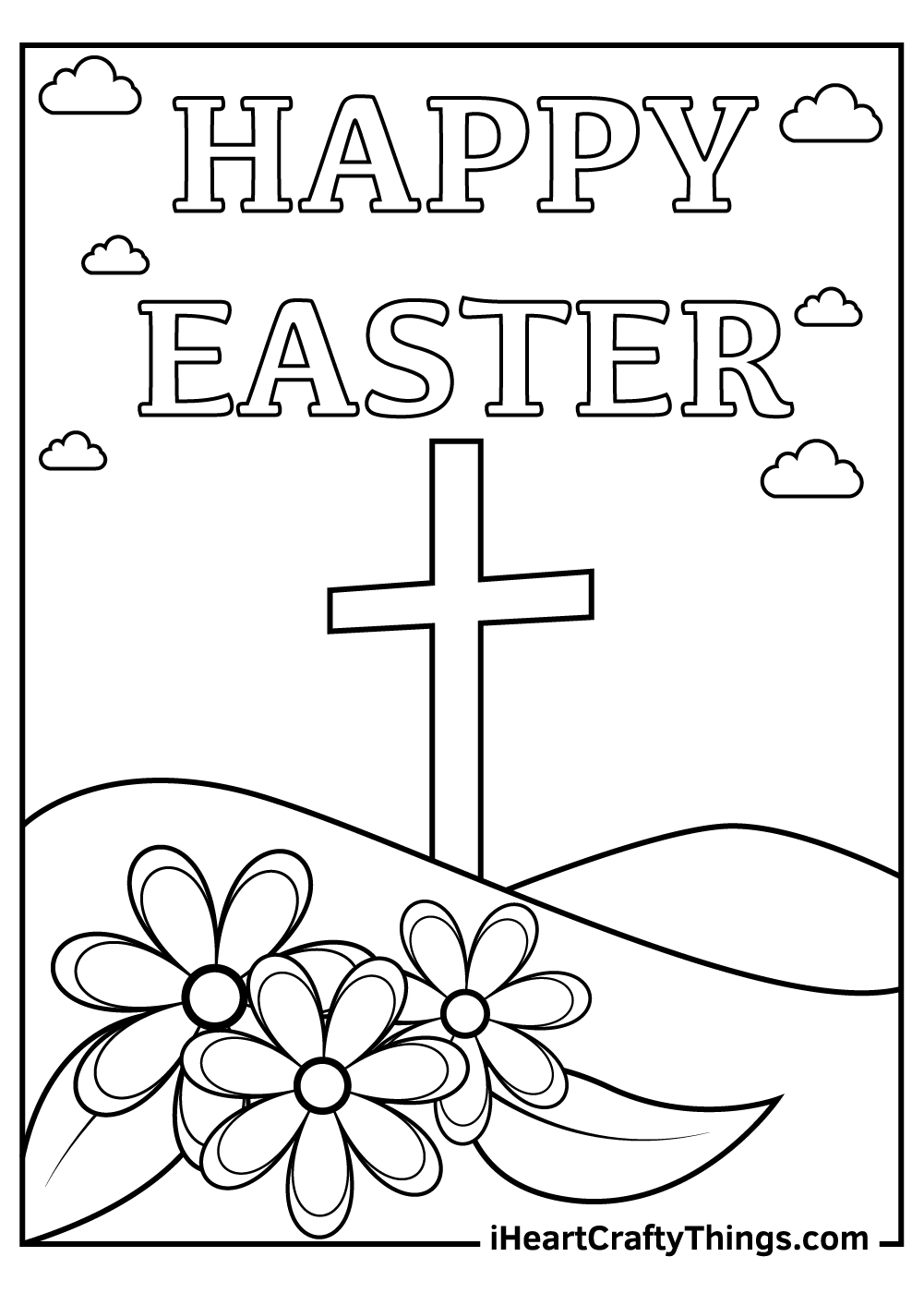 52 Easter Coloring Book 12