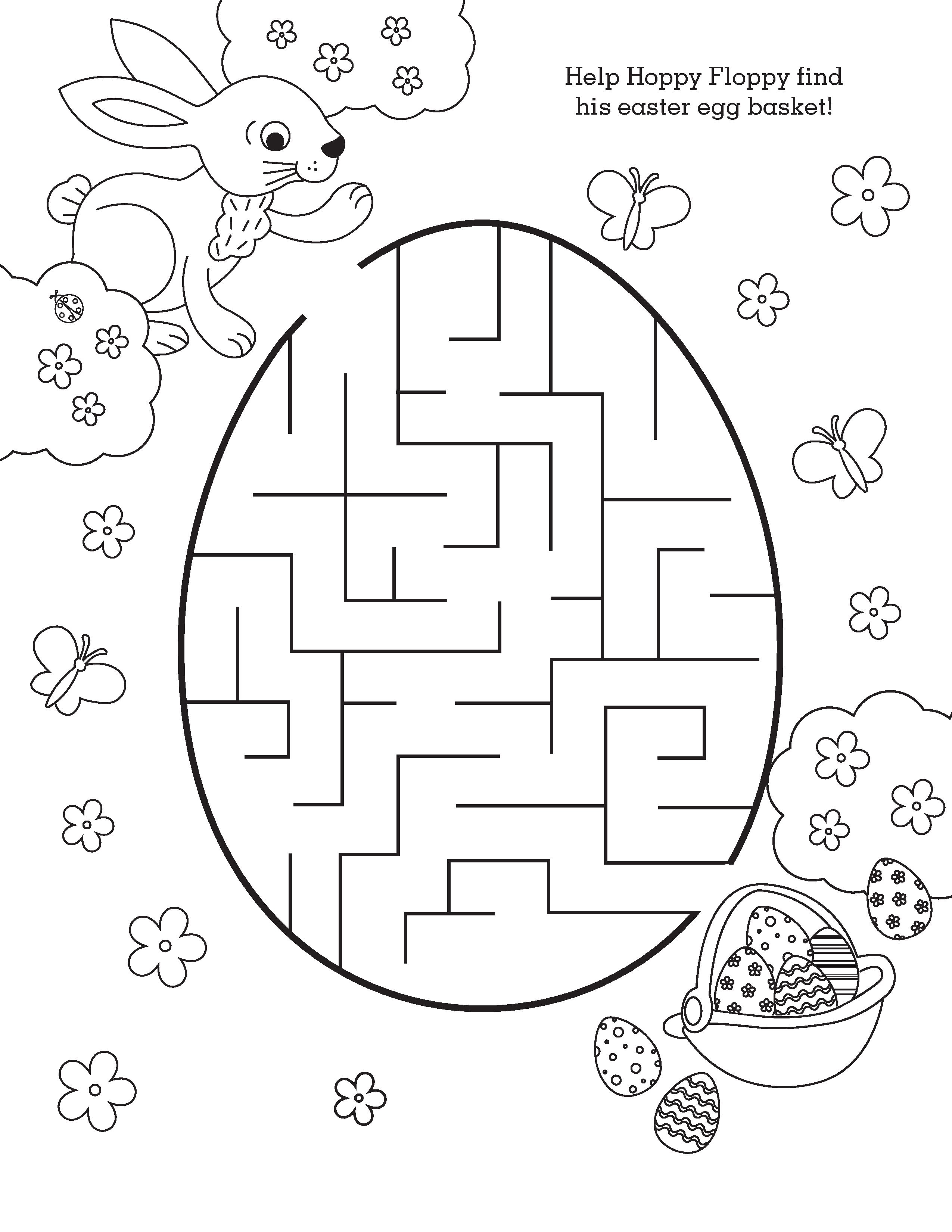 52 Easter Coloring Book 13