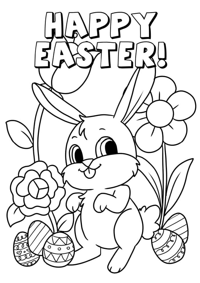 52 Easter Coloring Book 15