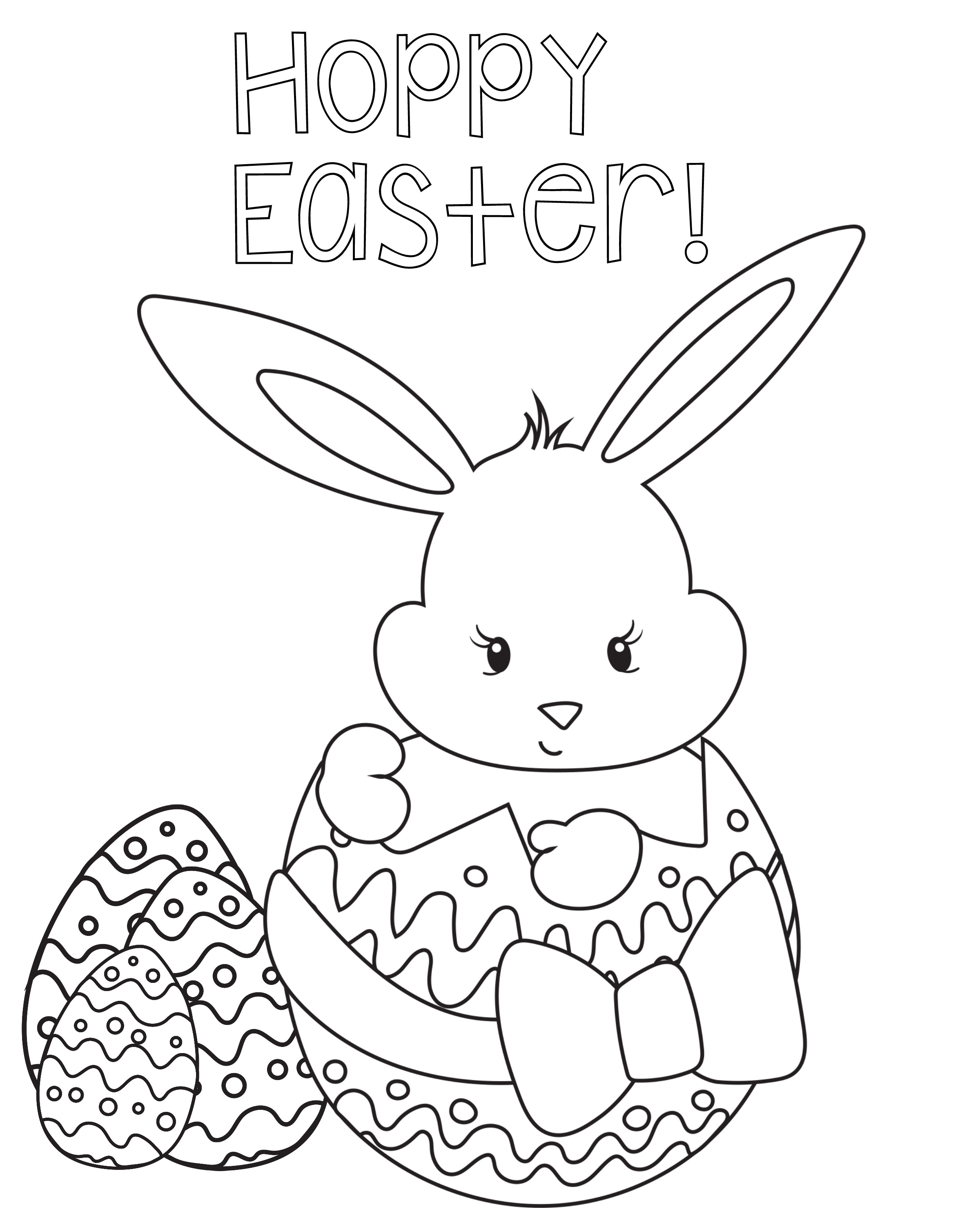 52 Easter Coloring Book 16