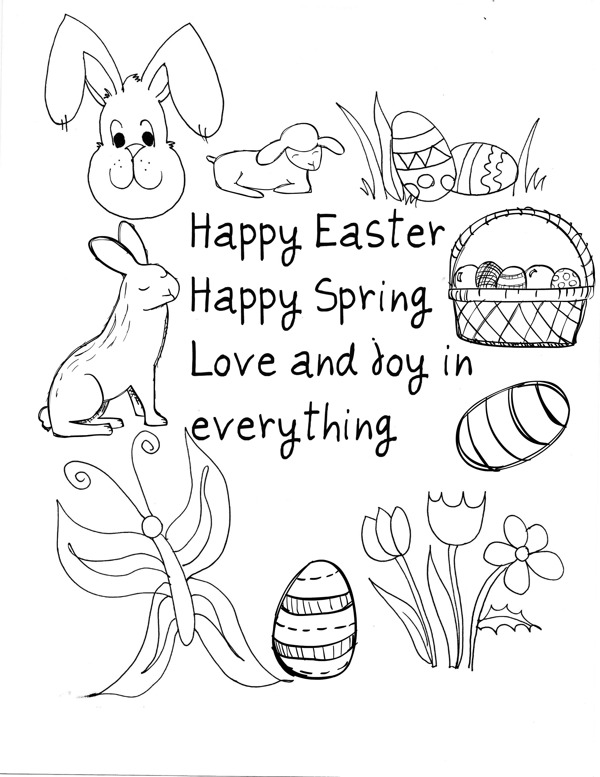 52 Easter Coloring Book 2