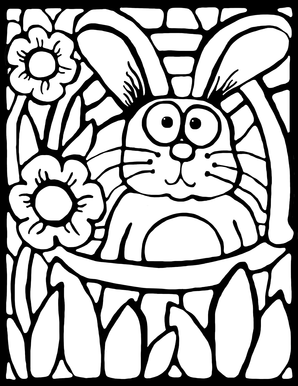 52 Easter Coloring Book 24