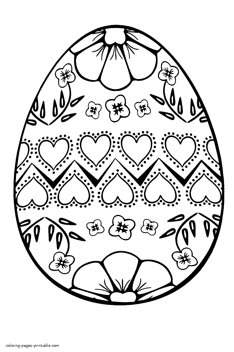 52 Easter Coloring Book 3