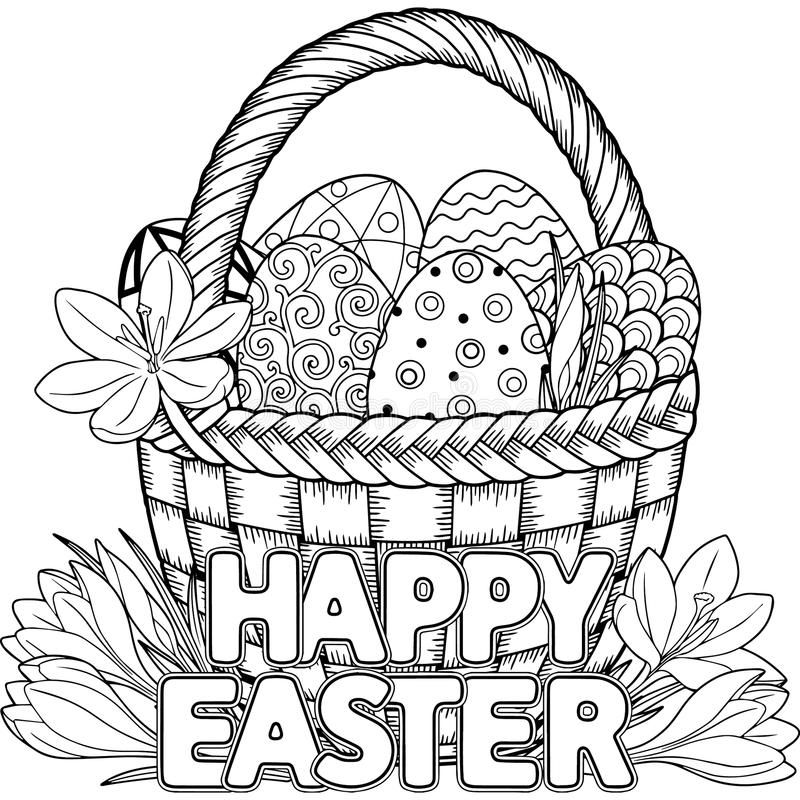 52 Easter Coloring Book 35