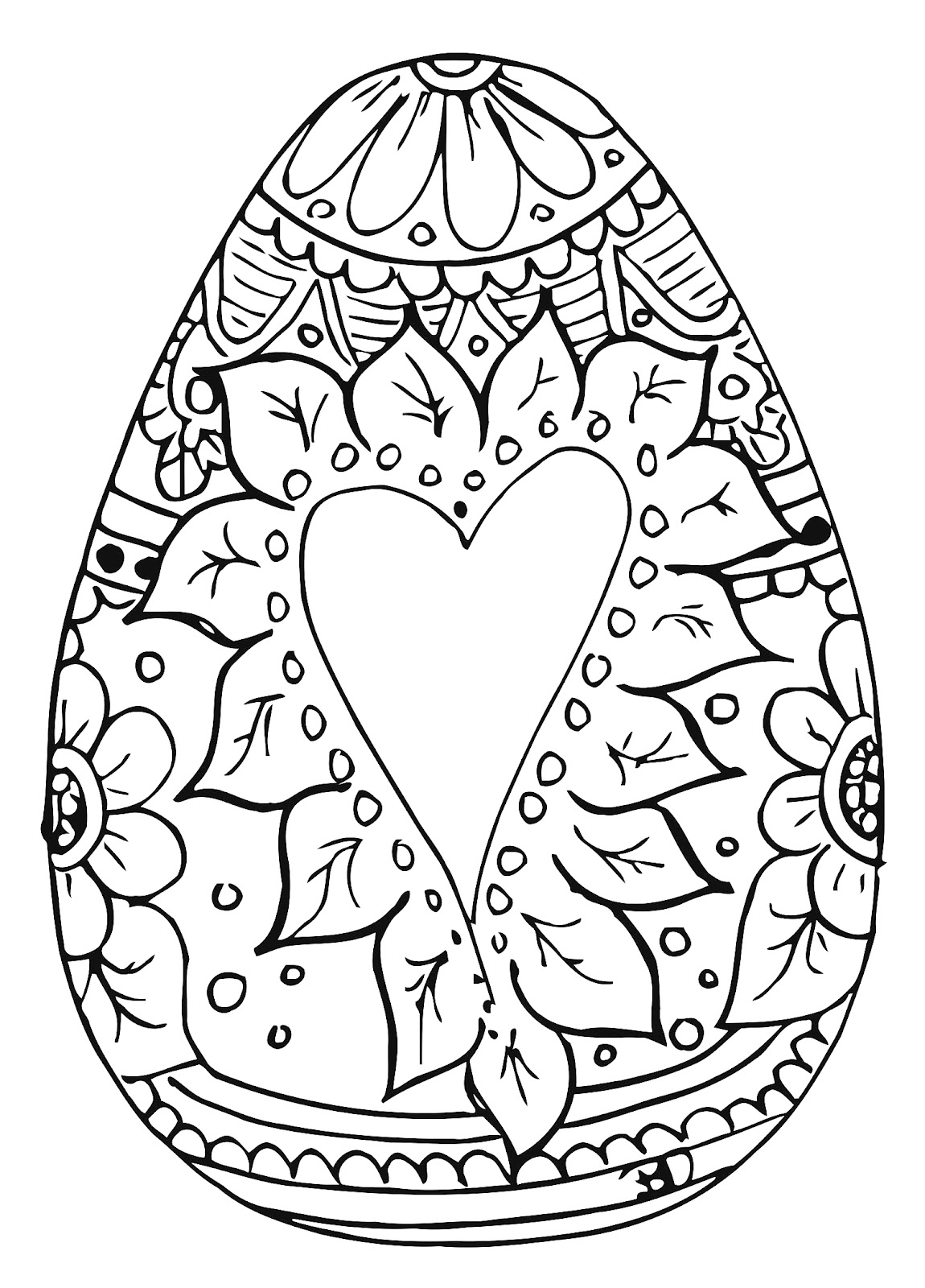 52 Easter Coloring Book 55