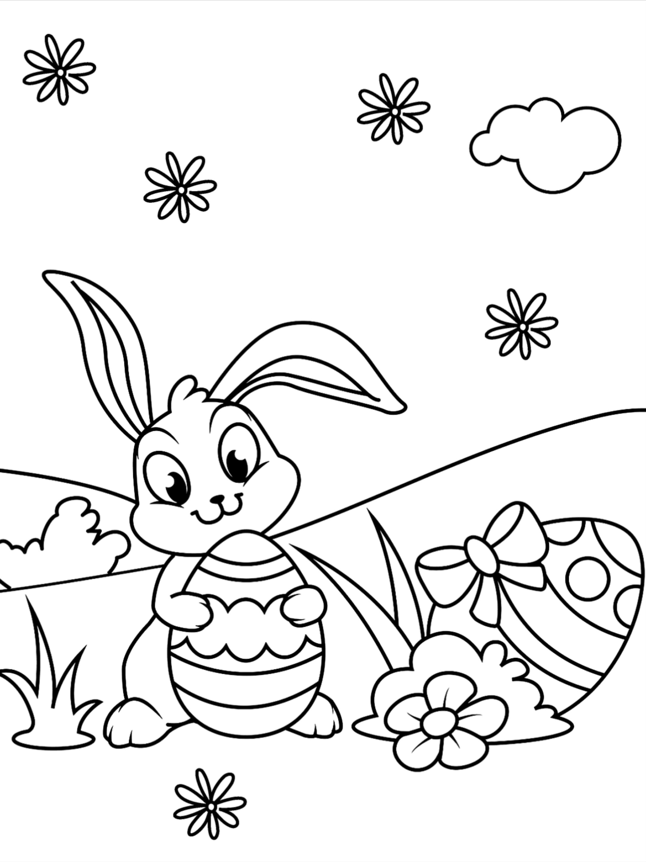 52 Easter Coloring Book 57