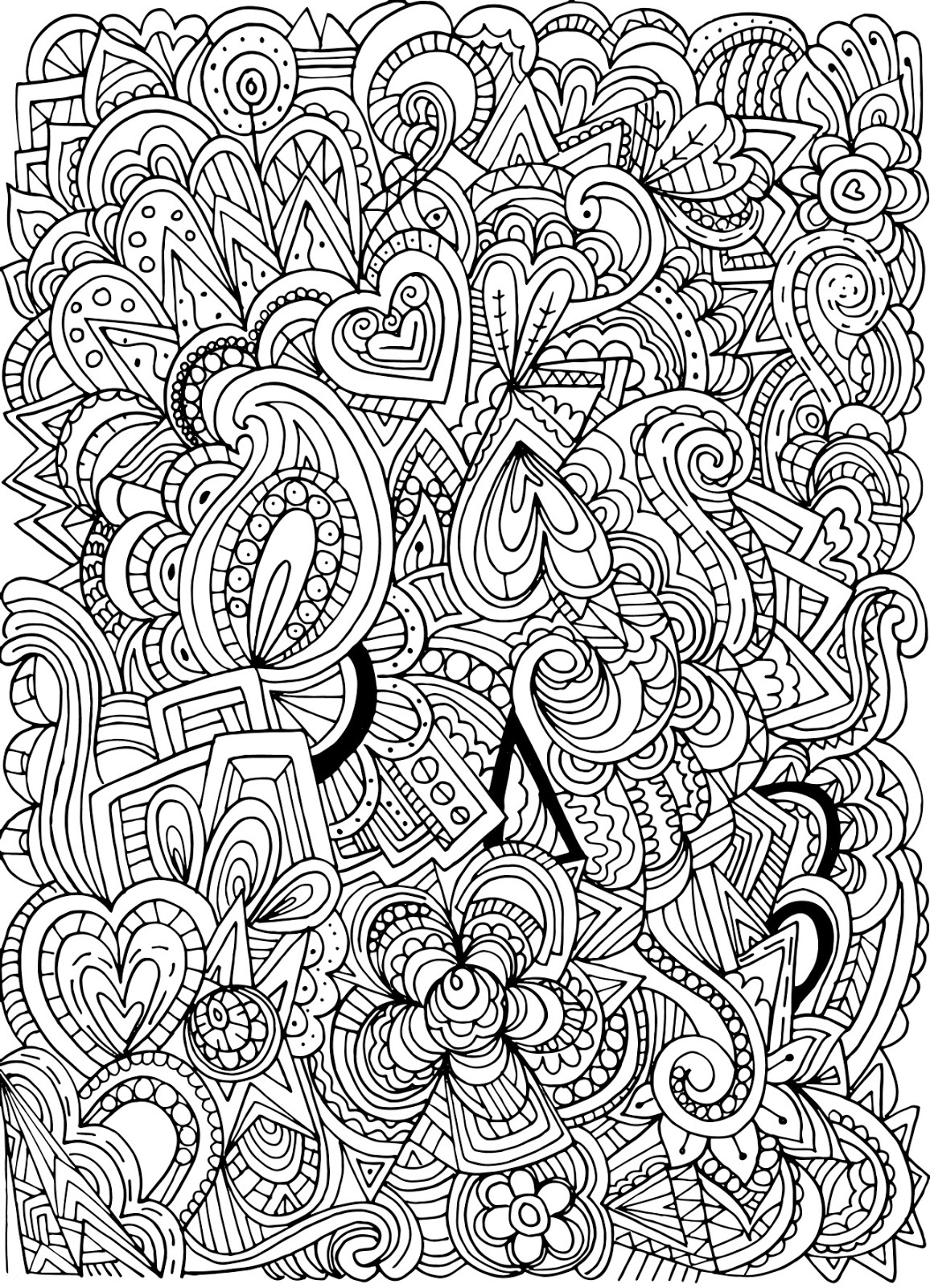 55 Coloring Book Pages For Adults Free 58