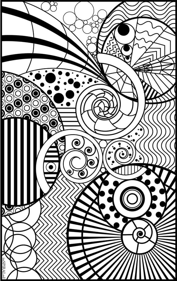 55 Coloring Book Pages For Adults Free 7